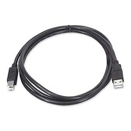 FIVEGEARS USB 2.0 Cable A Male To B Male Blk 10ft FI67285